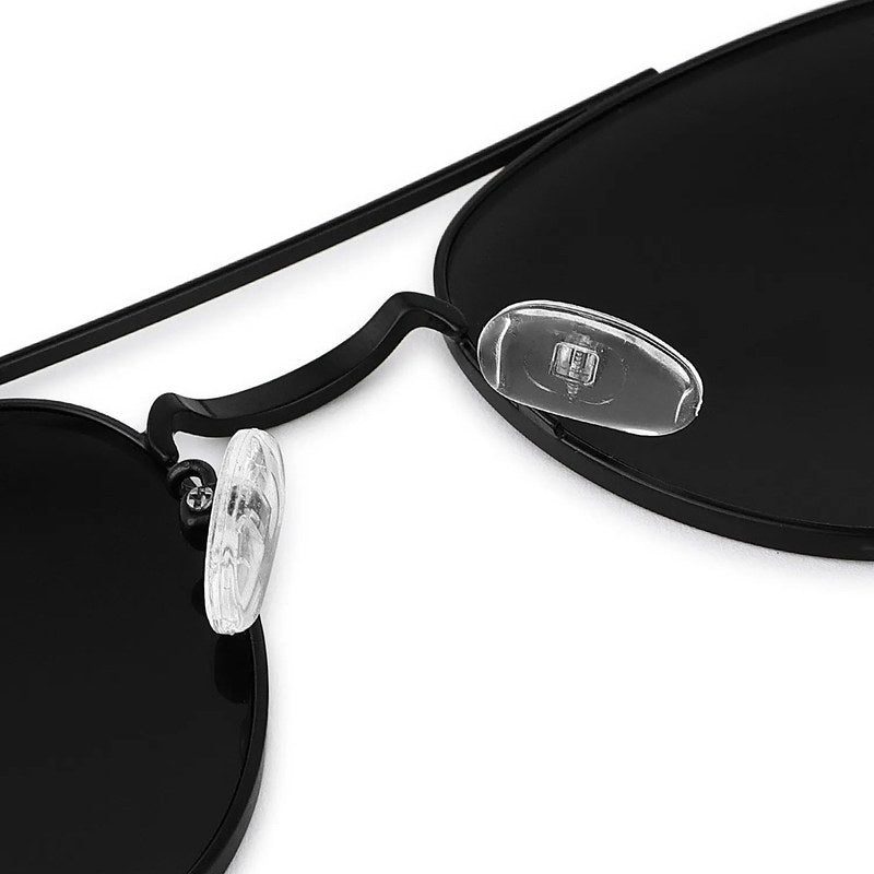 Valkyra Black Large Full Rim Aviator Sunglasses for Men & Women — Hashtag Eyewears