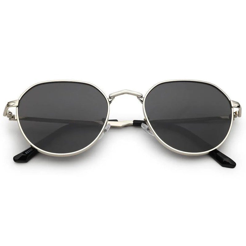 Veylara Black Medium Full Rim Oval Sunglasses for Men — Hashtag Eyewears