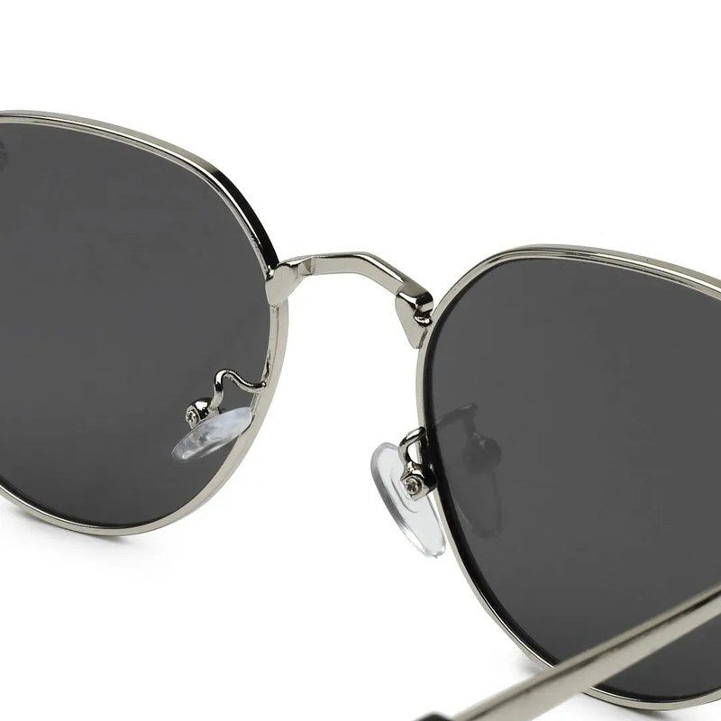Veylara Black Medium Full Rim Oval Sunglasses for Men — Hashtag Eyewears