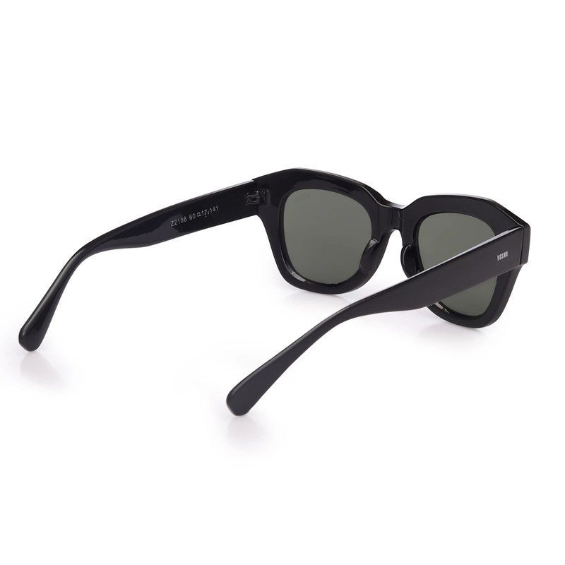 Veylin Black Extra-Large Full Rim Wayfarer Sunglasses for Men & Women HASHTAG X VOSNO — Hashtag Eyewears