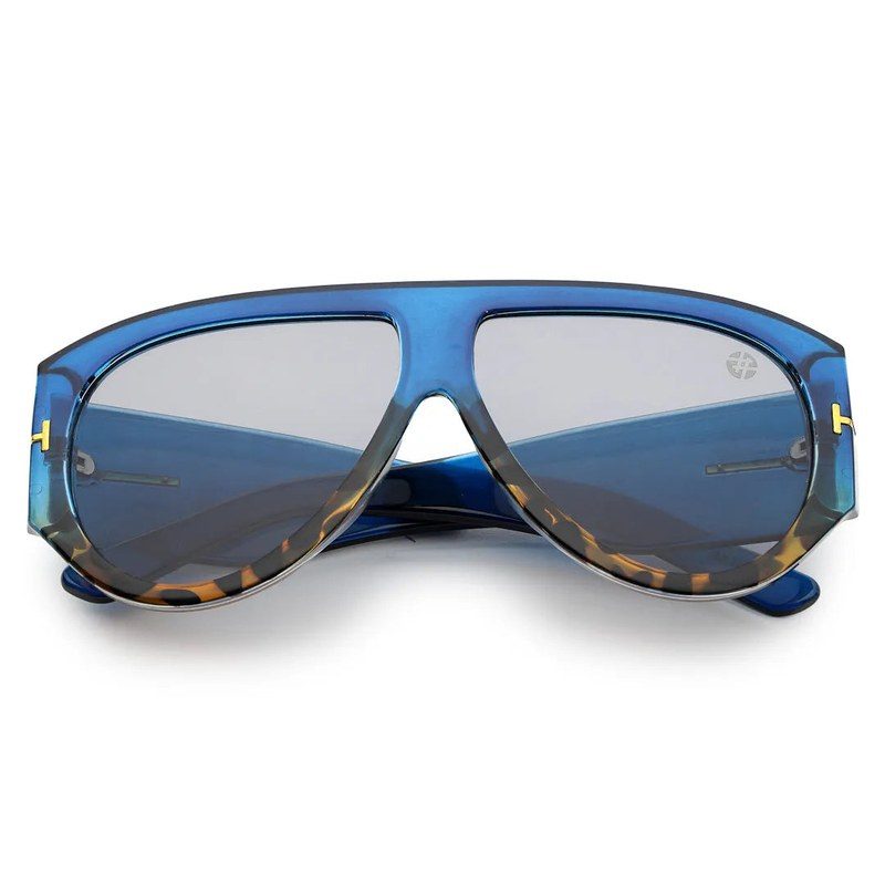 Vista Blue Medium Full Rim Aviator Sunglasses for Men & Women — Hashtag Eyewears