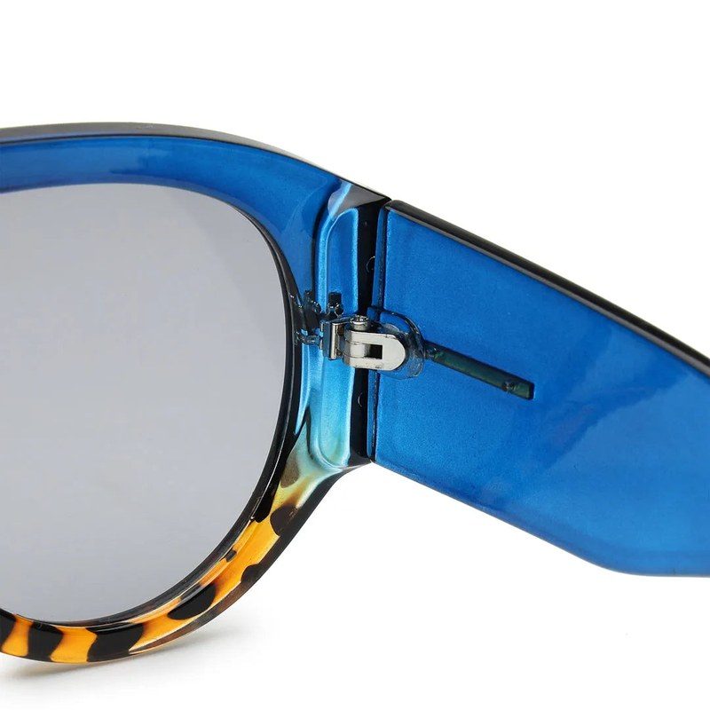 Vista Blue Medium Full Rim Aviator Sunglasses for Men & Women — Hashtag Eyewears