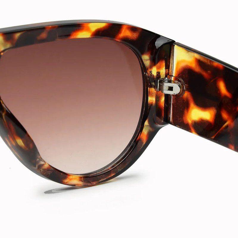 Vista Gradient Brown Medium Full Rim Aviator Sunglasses for Men & Women — Hashtag Eyewears
