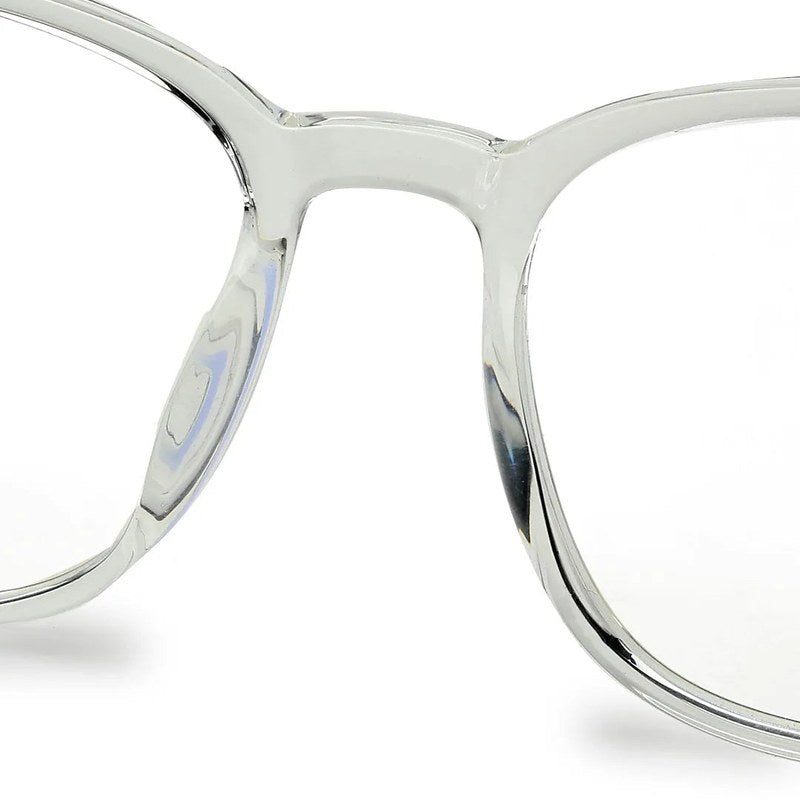 Vortara Tranparent Medium Full Rim Wayfarer Computer Glasses for Men & Women — Hashtag Eyewears