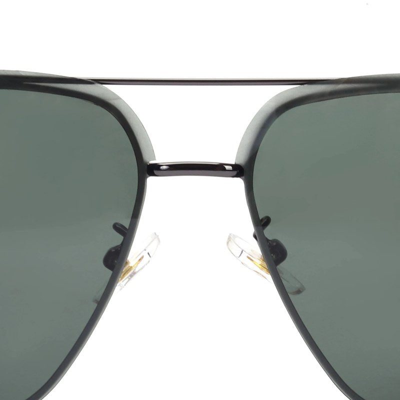 Xylar Green Medium Full Rim Square Sunglasses for Men & Women — Hashtag Eyewears