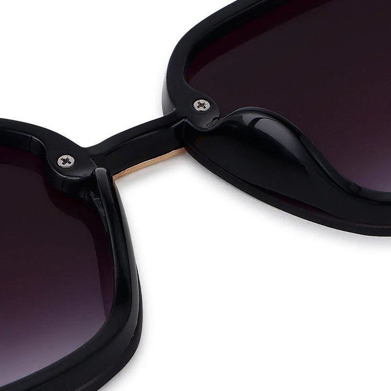 Xyrion Gradient Black Large Full Rim Butterfly Sunglasses for Men & Women — Hashtag Eyewears