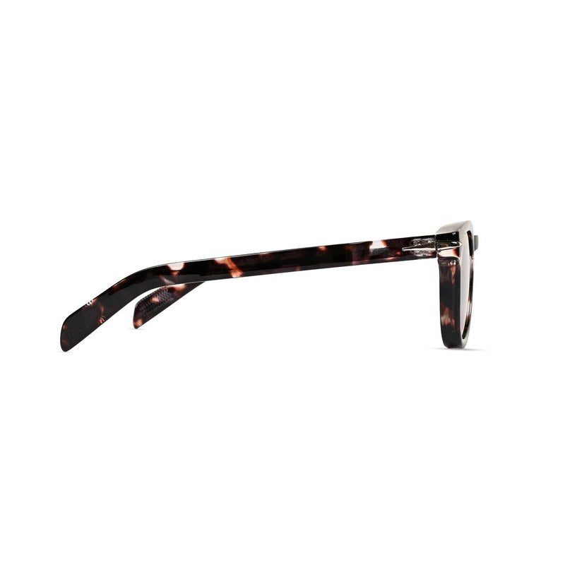 Yren Dappled brown Small Full Rim Wayfarer Sunglasses for Men & Women HASHTAG X VOSNO — Hashtag Eyewears
