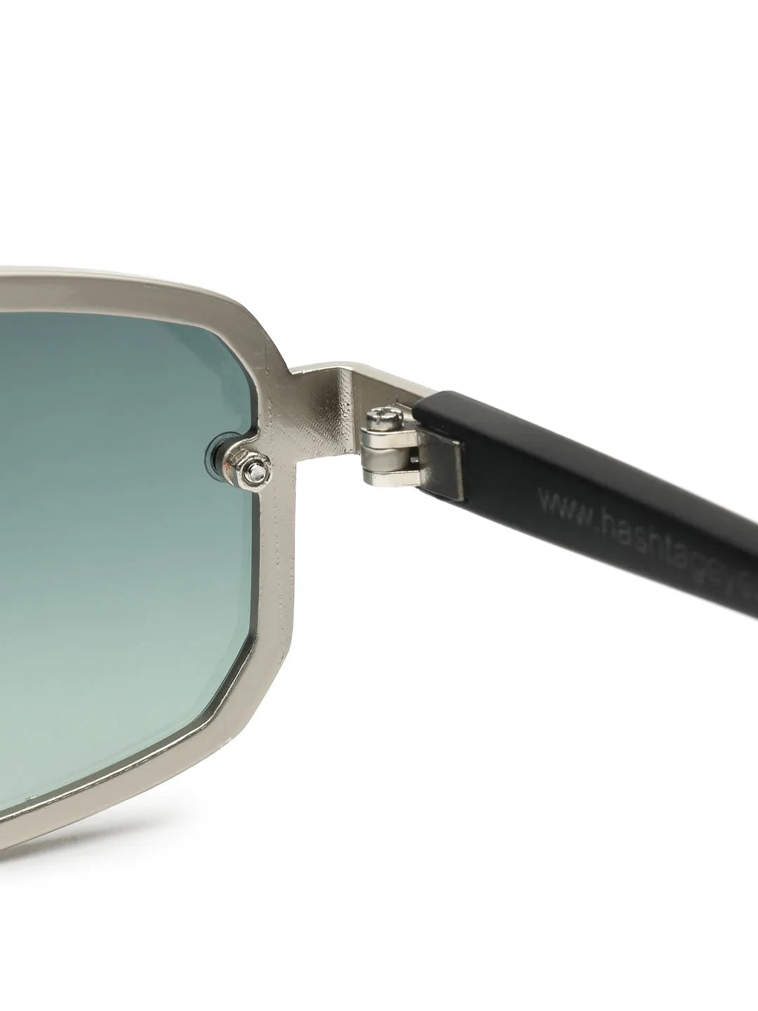 Shadron | Green Medium Full Rim Rectangle Sunglasses for Men [UV-protected]