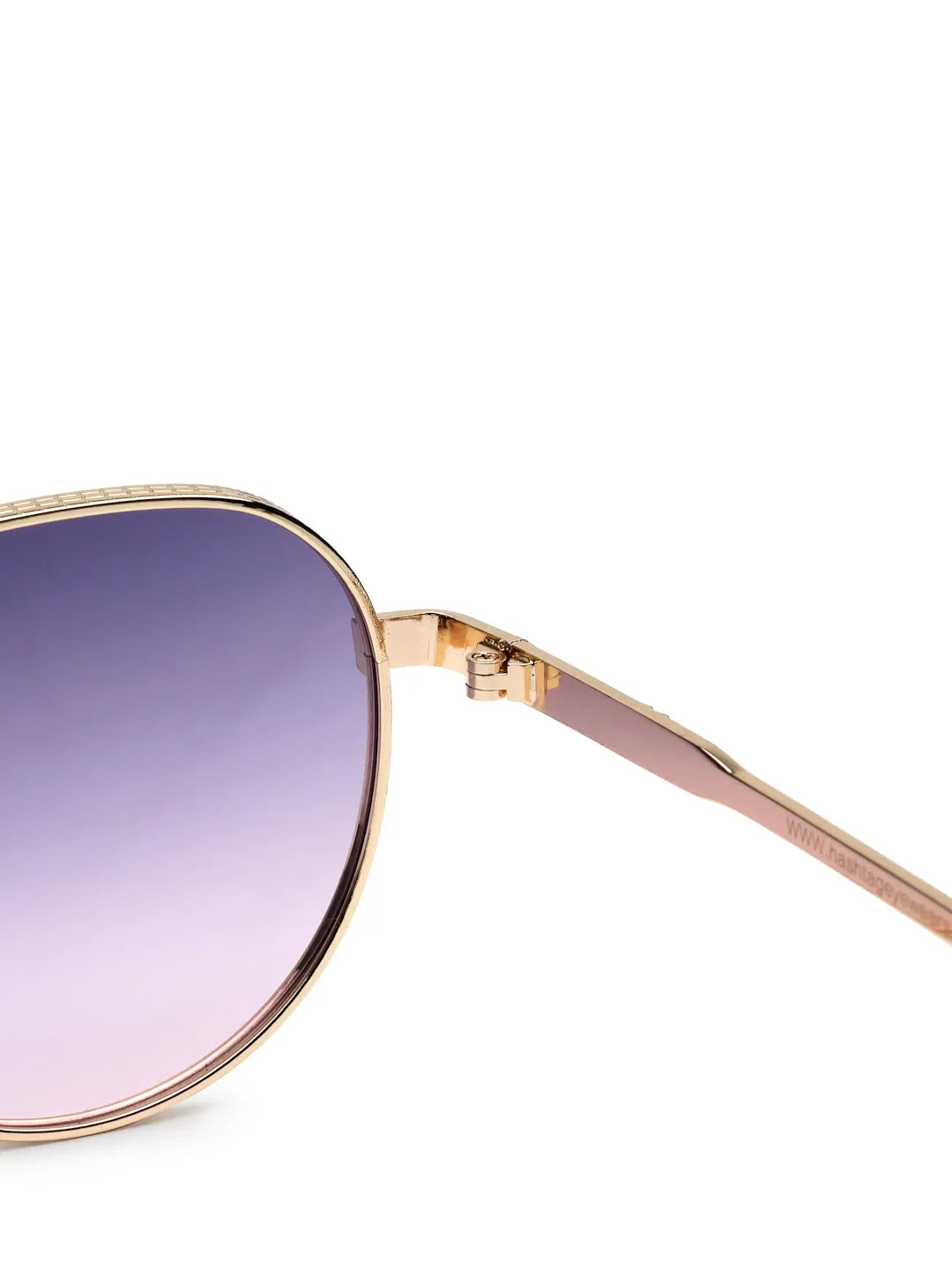Ithon | Gradient Blue & Pink Medium Full Rim Oval Sunglasses for Men [UV-protected]