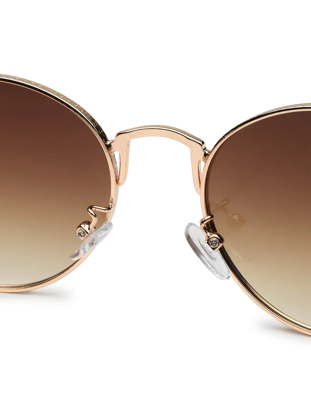Ignisia | Gradient Brown Medium Full Rim Oval Sunglasses for Men [UV-protected]