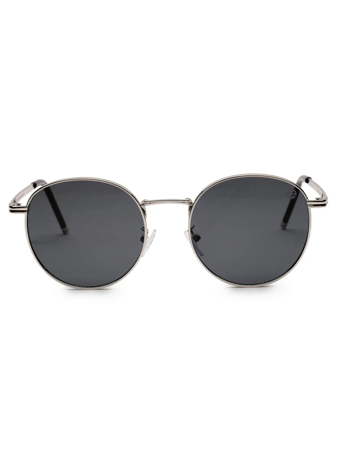 Solyra | Grey Medium Full Rim Oval Sunglasses for Men [UV-protected]