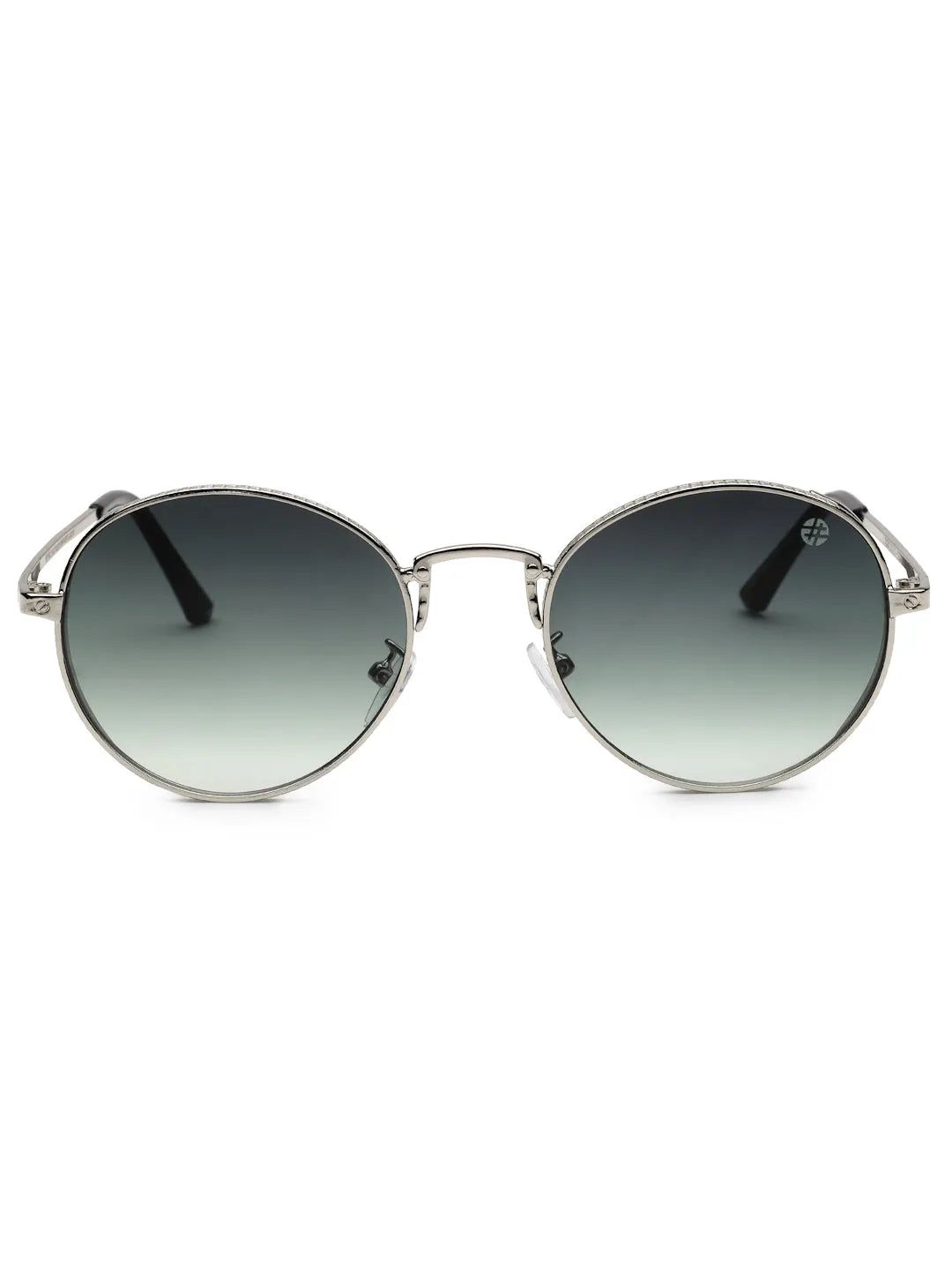 Ignisia | Gradient Green Medium Full Rim Oval Sunglasses for Men [UV-protected]