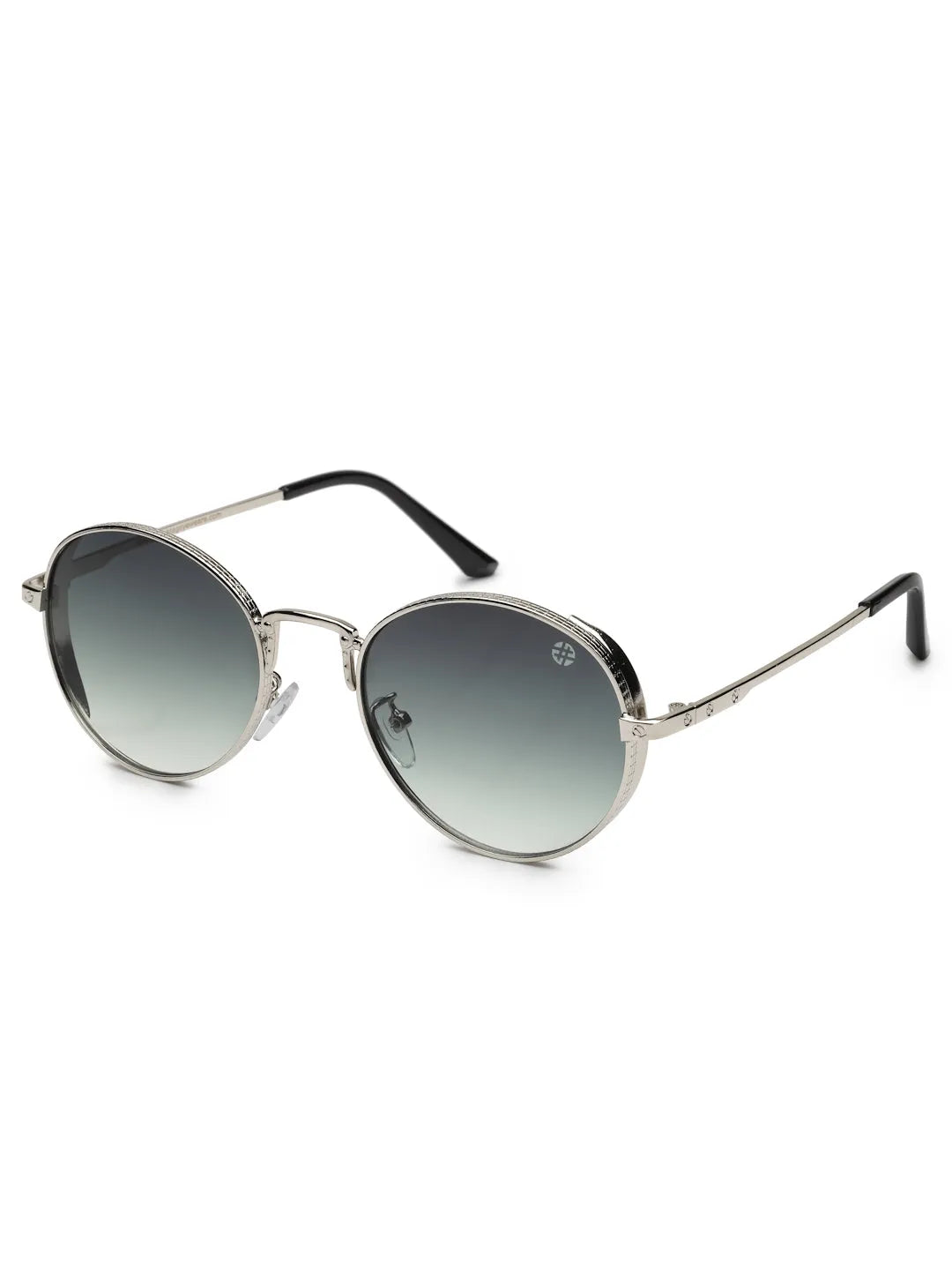 Ignisia | Gradient Green Medium Full Rim Oval Sunglasses for Men [UV-protected]