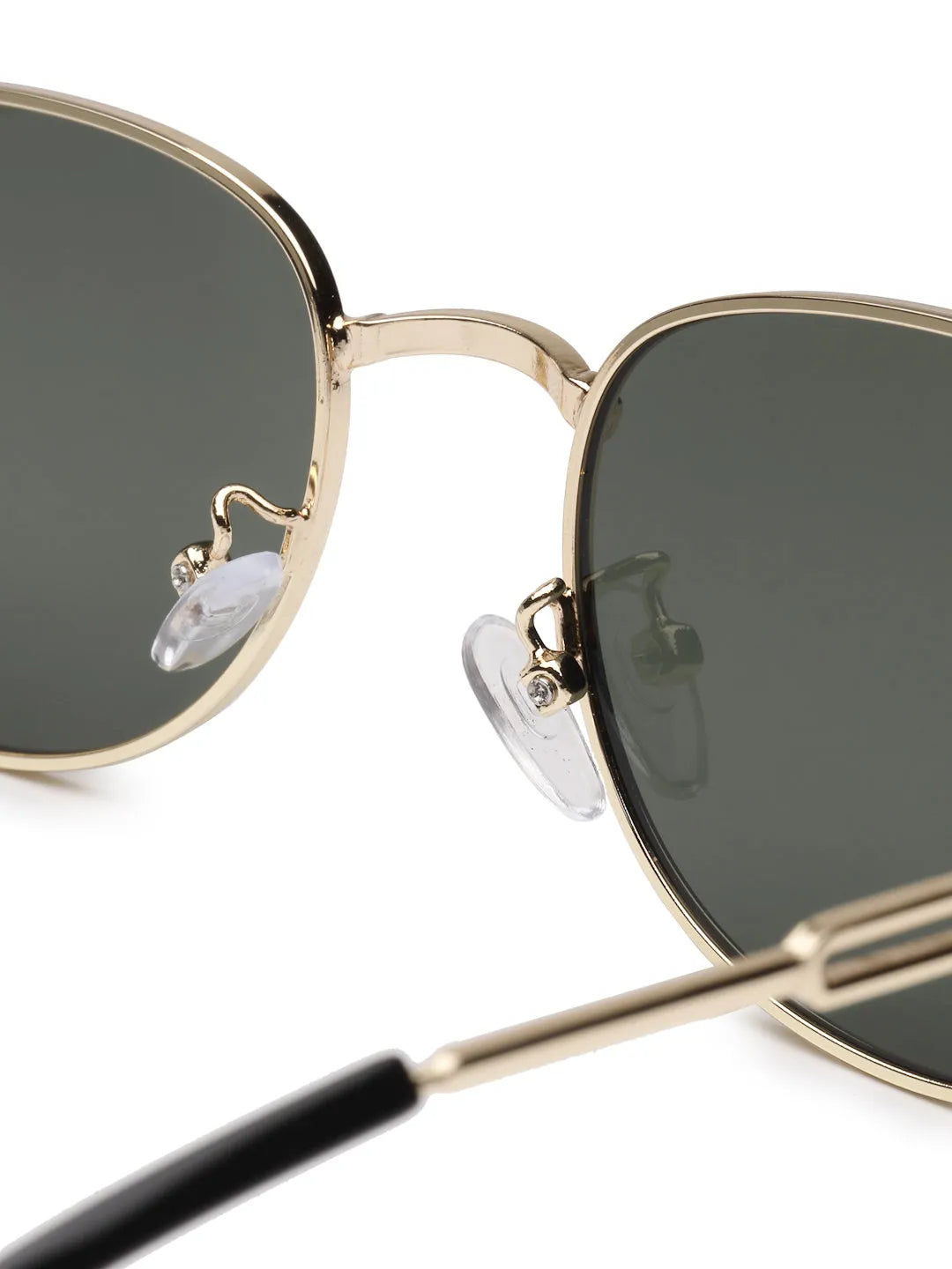 Starfall | Green Medium Full Rim Oval Sunglasses for Men [UV-protected]