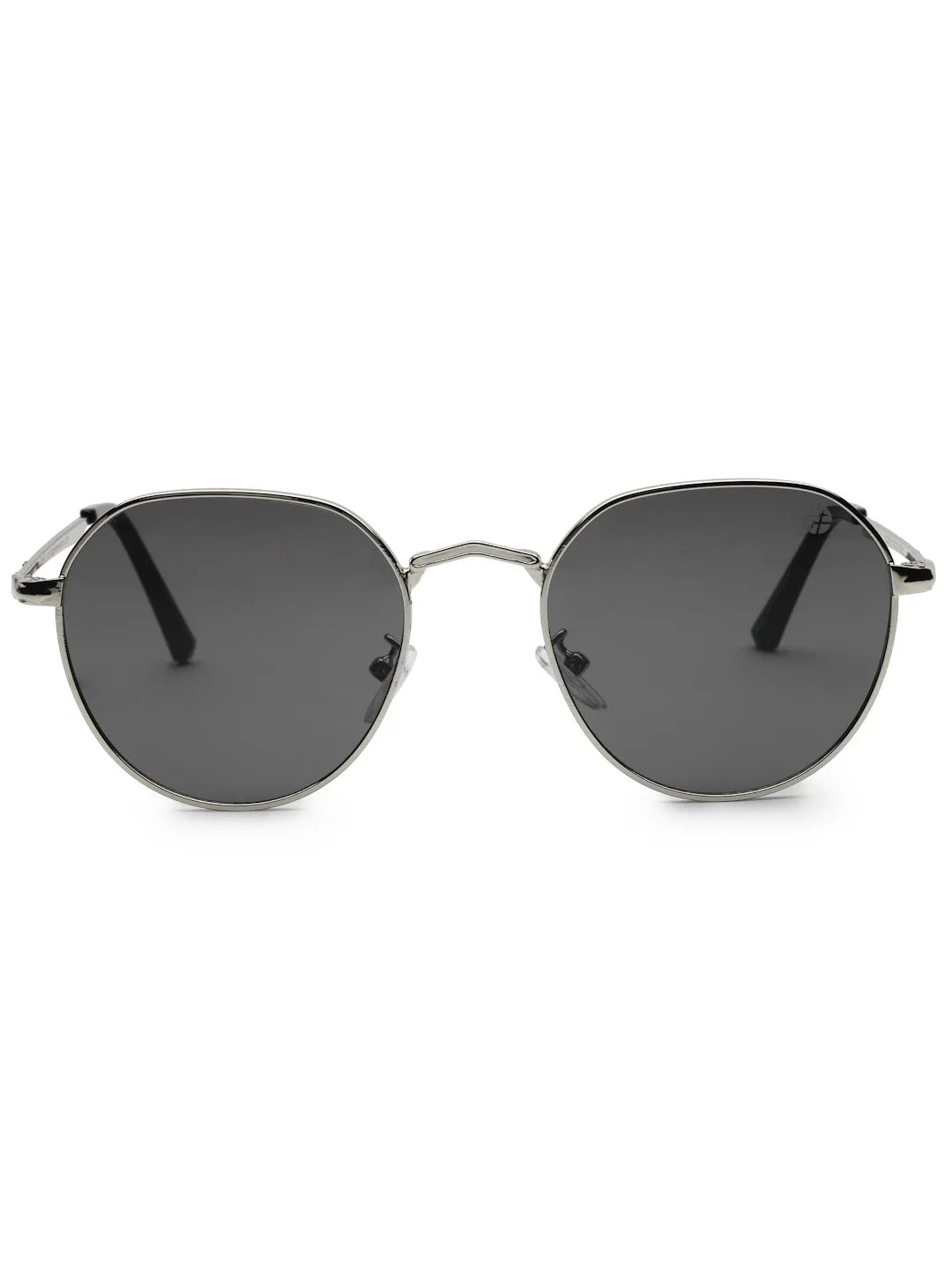 Veylara | Black Medium Full Rim Oval Sunglasses for Men [UV-protected]