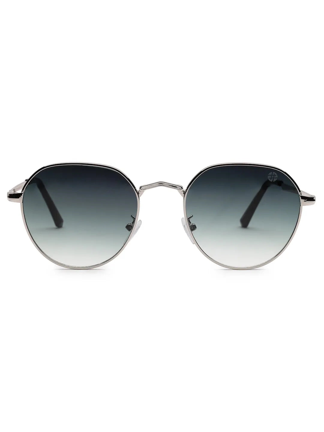 Veylara | Gradient Green Medium Full Rim Oval Sunglasses for Men [UV-protected]