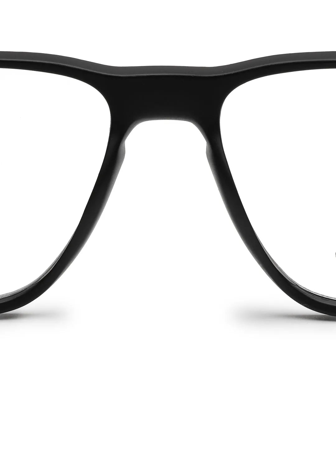 Sporty | Black-Red Medium Full Rim Square Eyeglasses for Men & Women [Demo Lens]