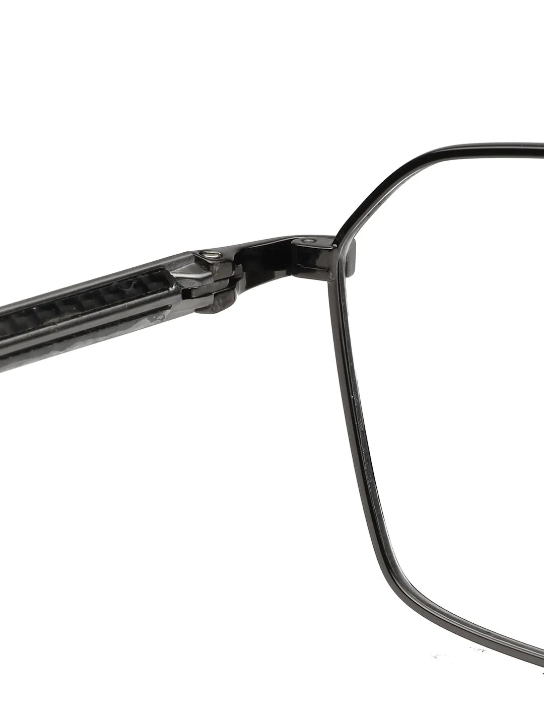 Ray-II | Gun-Grey Medium Full Rim Square Eyeglasses for Men & Women [Demo Lens]
