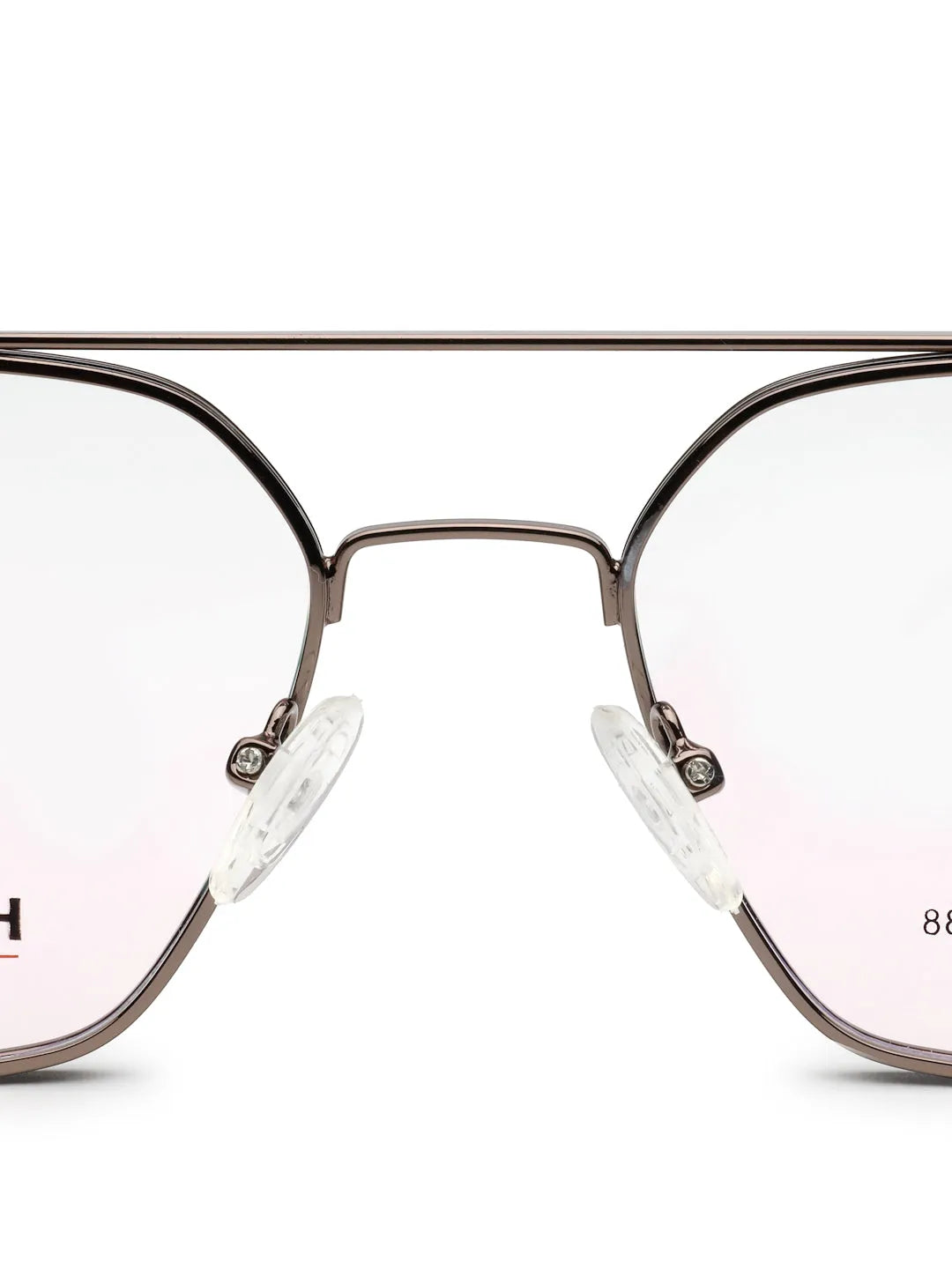 Ethra | Brown Medium Full Rim Square with Spring Hinges Eyeglasses for Men & Women [Demo Lens]