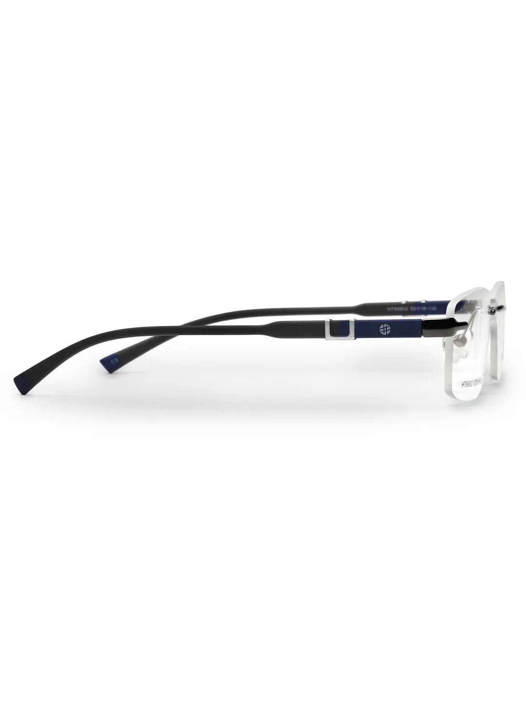 Thermo RM | Gun Medium Rim Less Square Eyeglasses for Men & Women [Demo Lens]
