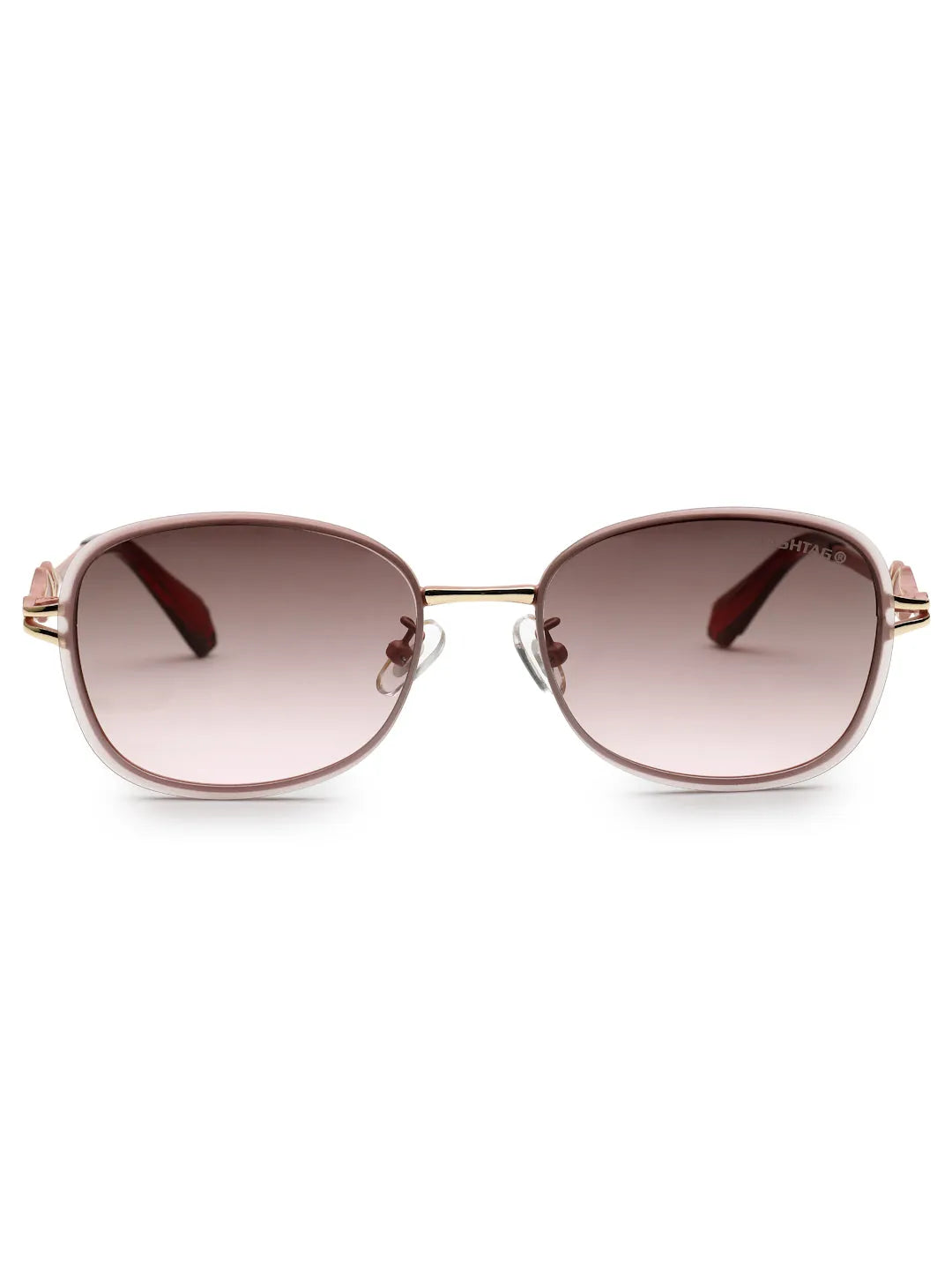 Crypta | Pink Medium Full Rim Oval Sunglasses for Women [UV-protected]