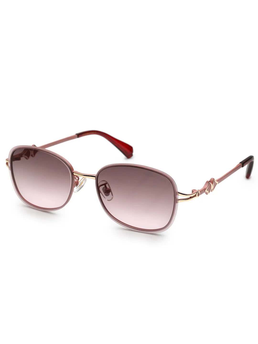 Crypta | Pink Medium Full Rim Oval Sunglasses for Women [UV-protected]