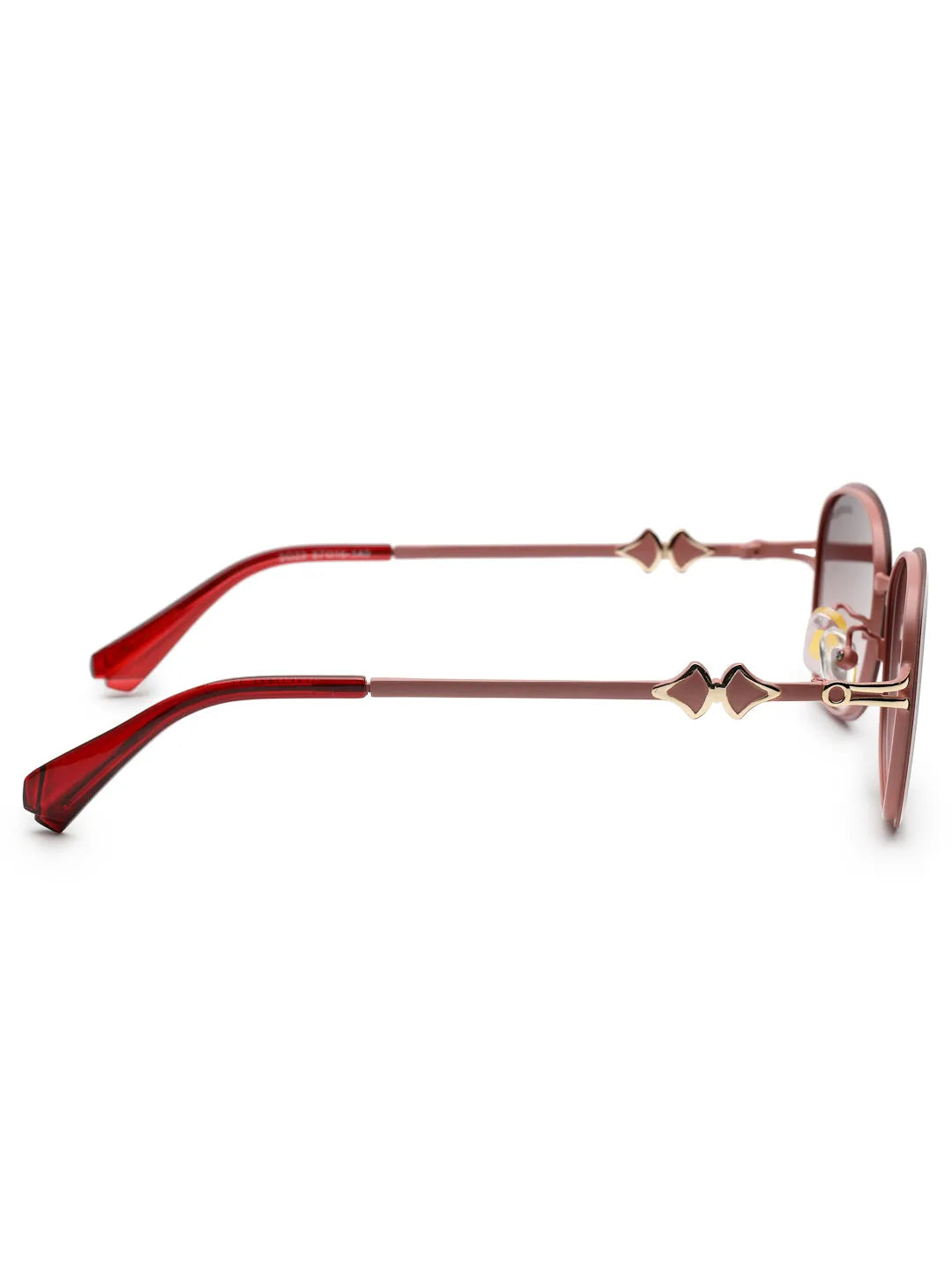 Crypta | Pink Medium Full Rim Oval Sunglasses for Women [UV-protected]