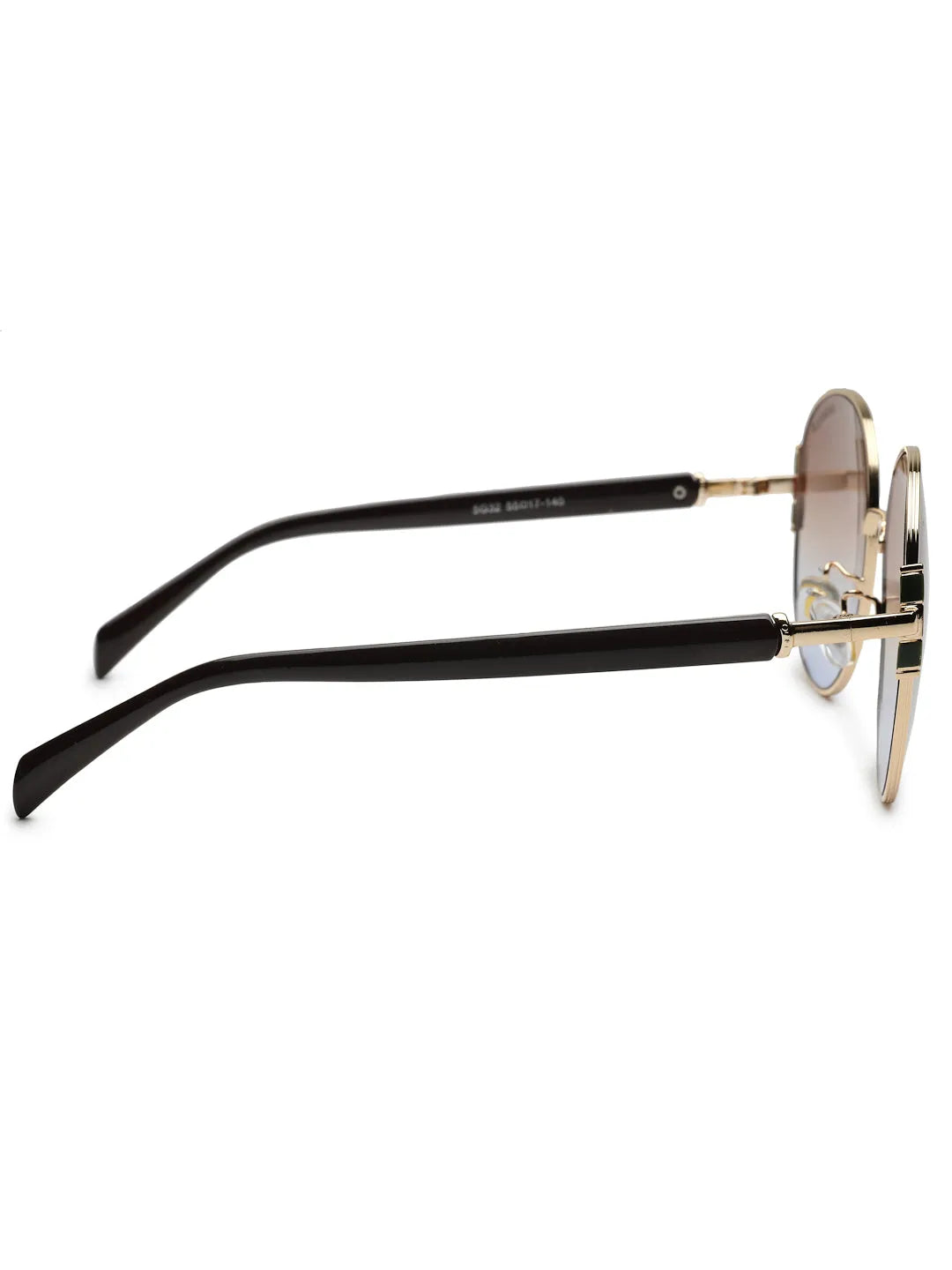 Drakon | Gradient Brown Oversized Full Rim Round Sunglasses for Women [UV-protected]