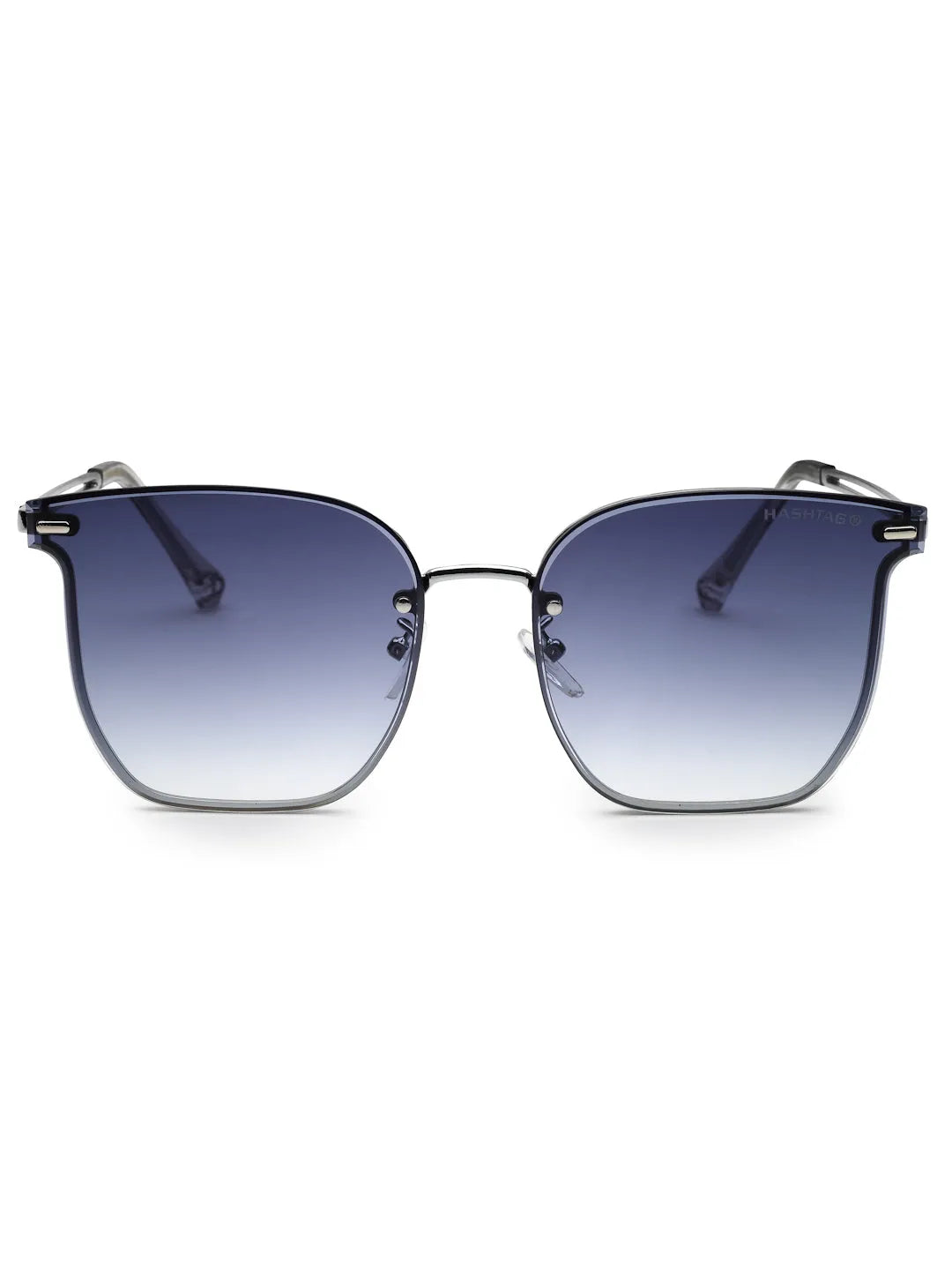 Arionis | Gradient Black Oversized Full Rim Wayfarer Sunglasses for Women [UV-protected]