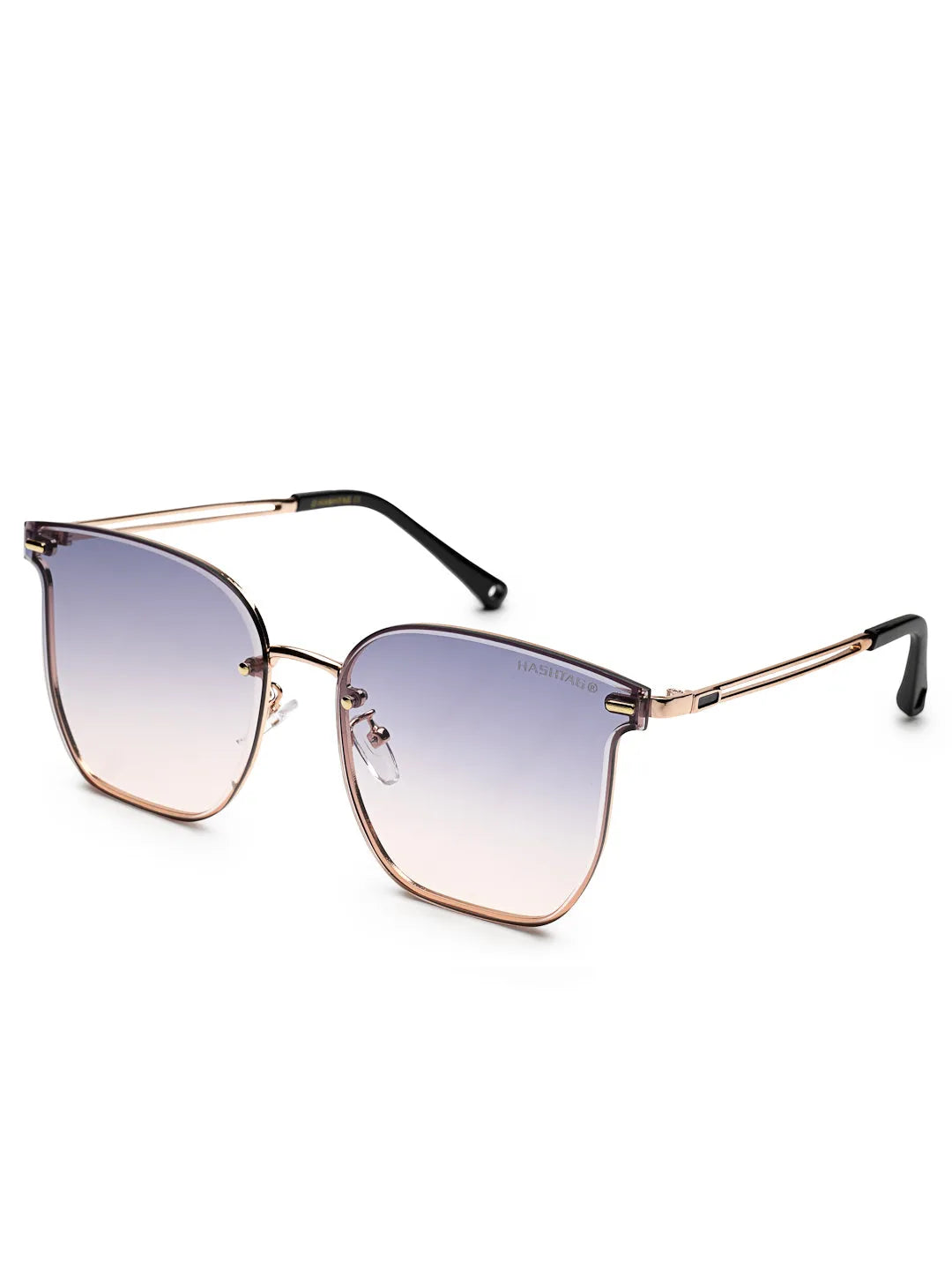 Arionis | Gradient L.Blue & Pink Oversized Full Rim Wayfarer Sunglasses for Women [UV-protected]