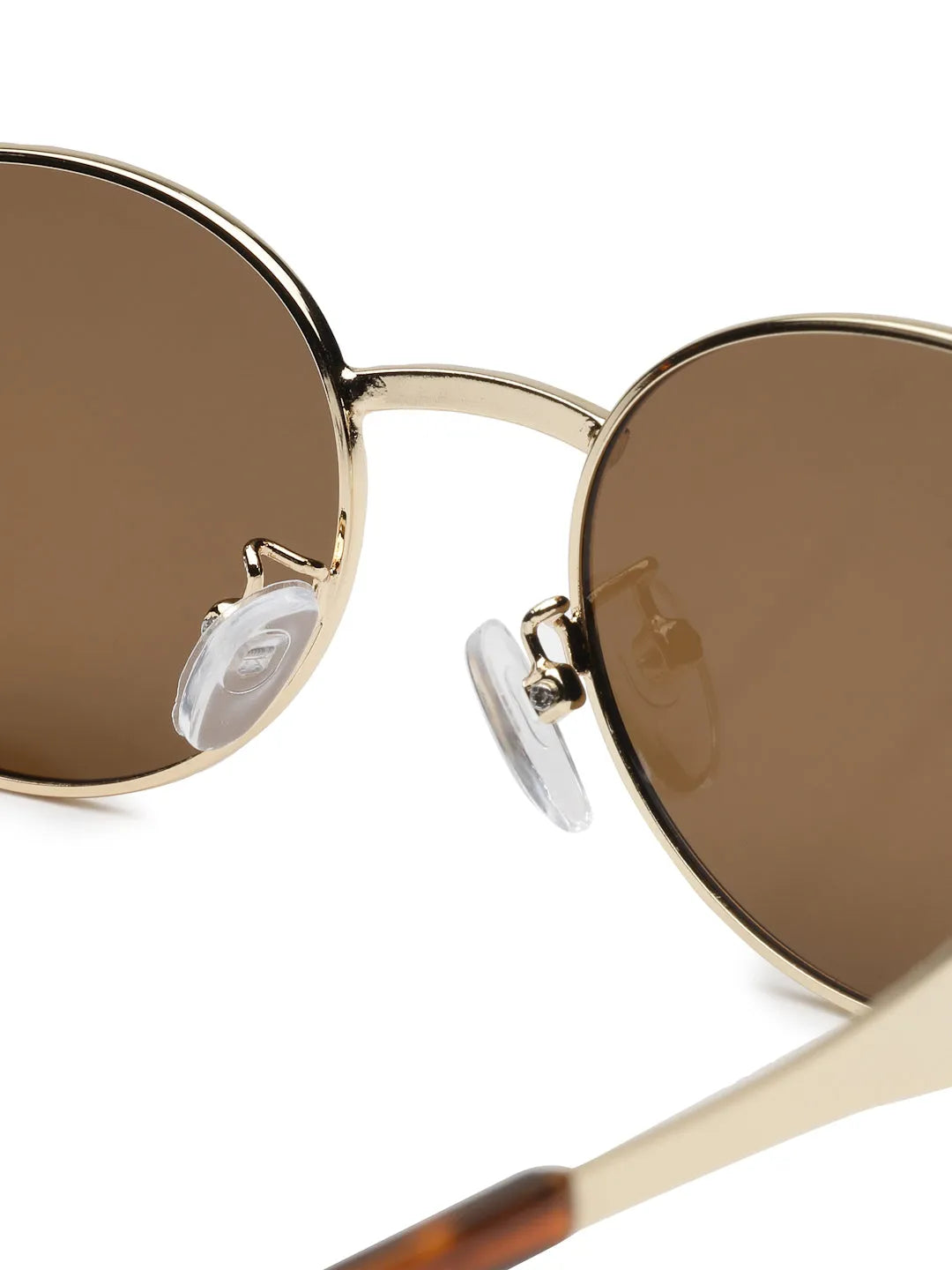 Ivory | Brown Medium Full Rim Oval Sunglasses for Women [UV-protected]