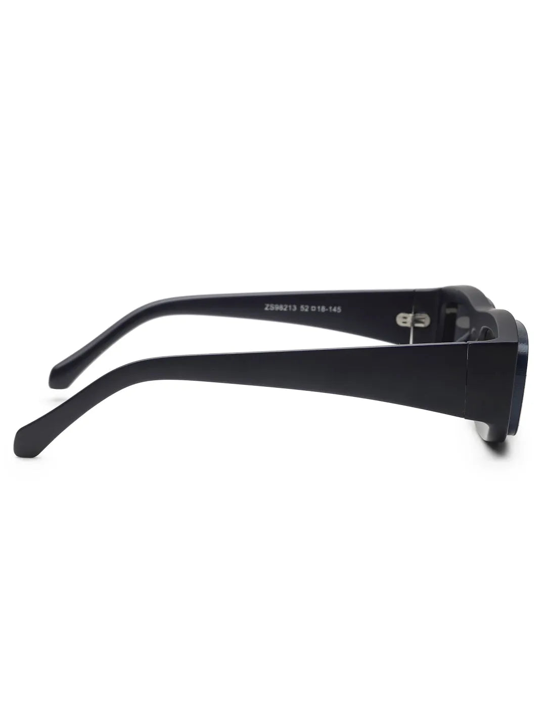 Crystix | Blue Small Full Rim Rectangle Sunglasses for Men & Women [UV-protected]