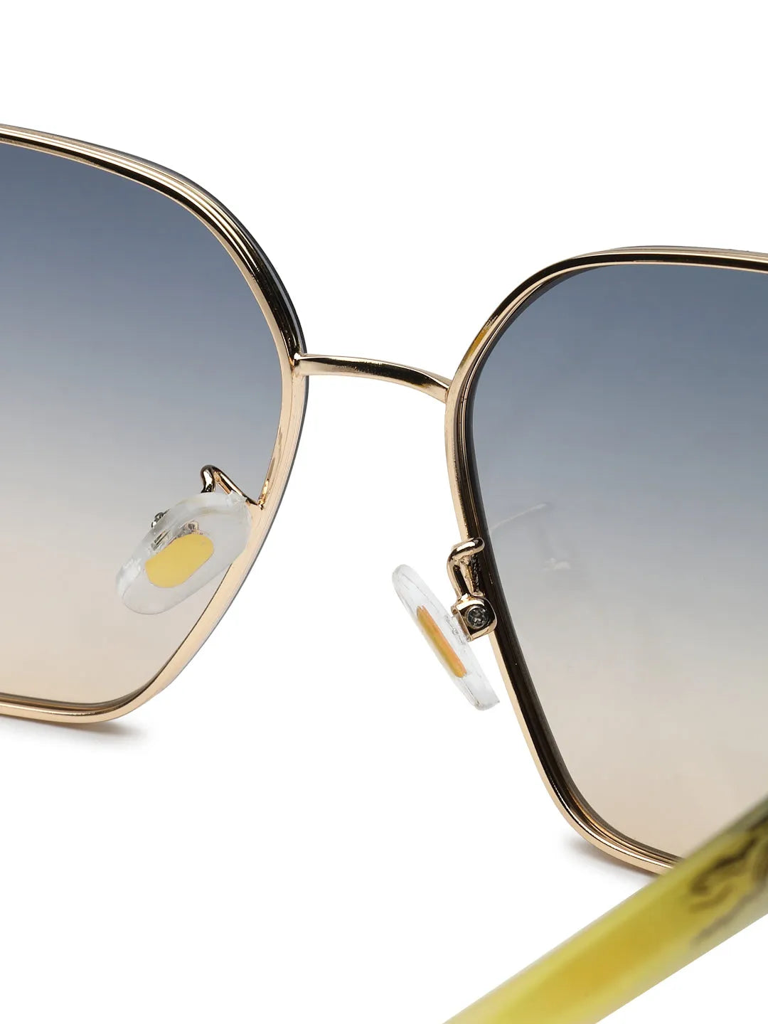 Aethera | Gradient Blue & Pink Oversized Full Rim Rectangle Sunglasses for Women [UV-protected]