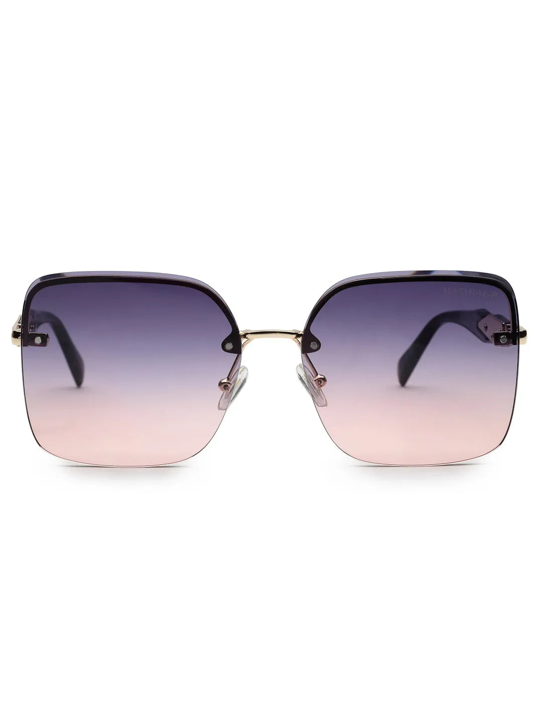 Parion | Gradient Purple & Pink Medium Full Rim Oversized Sunglasses for Women [UV-protected]