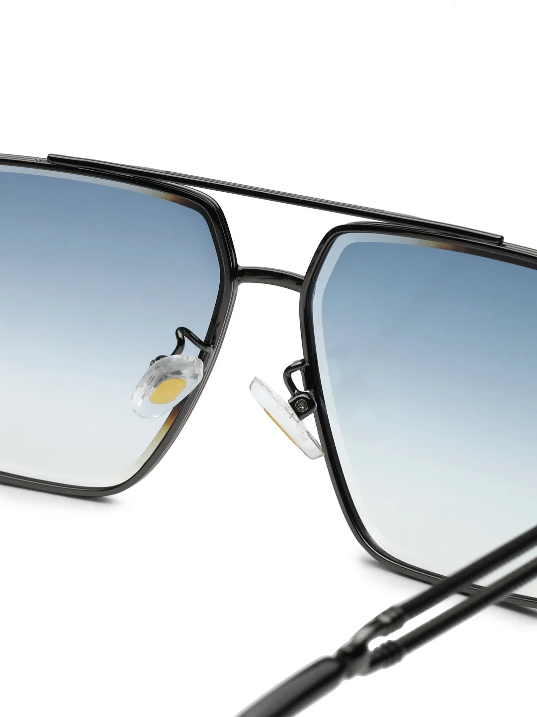 Orbital | Gradient Grey Medium Full Rim Rectangle Sunglasses for Men & Women [UV-protected]