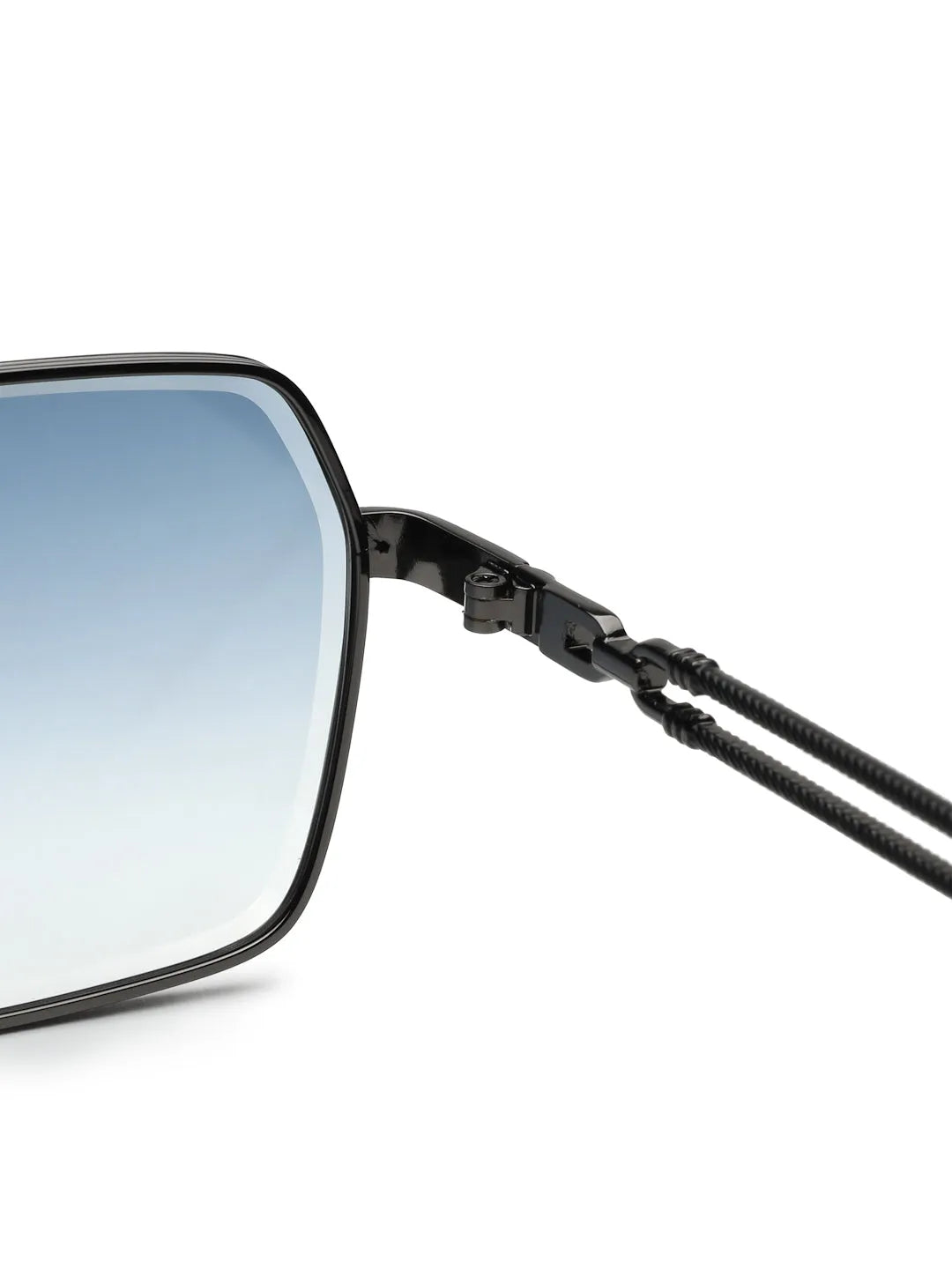 Orbital | Gradient Grey Medium Full Rim Rectangle Sunglasses for Men & Women [UV-protected]
