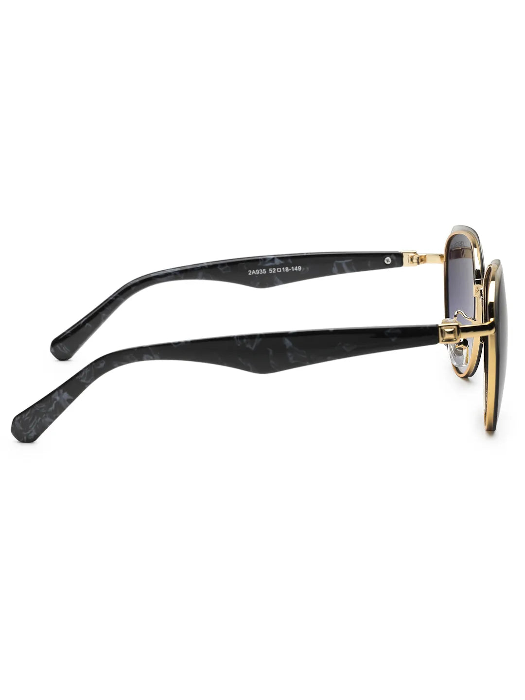 Eclipra | Gradient Grey Large Full Rim Oval Sunglasses for Women [UV-protected]