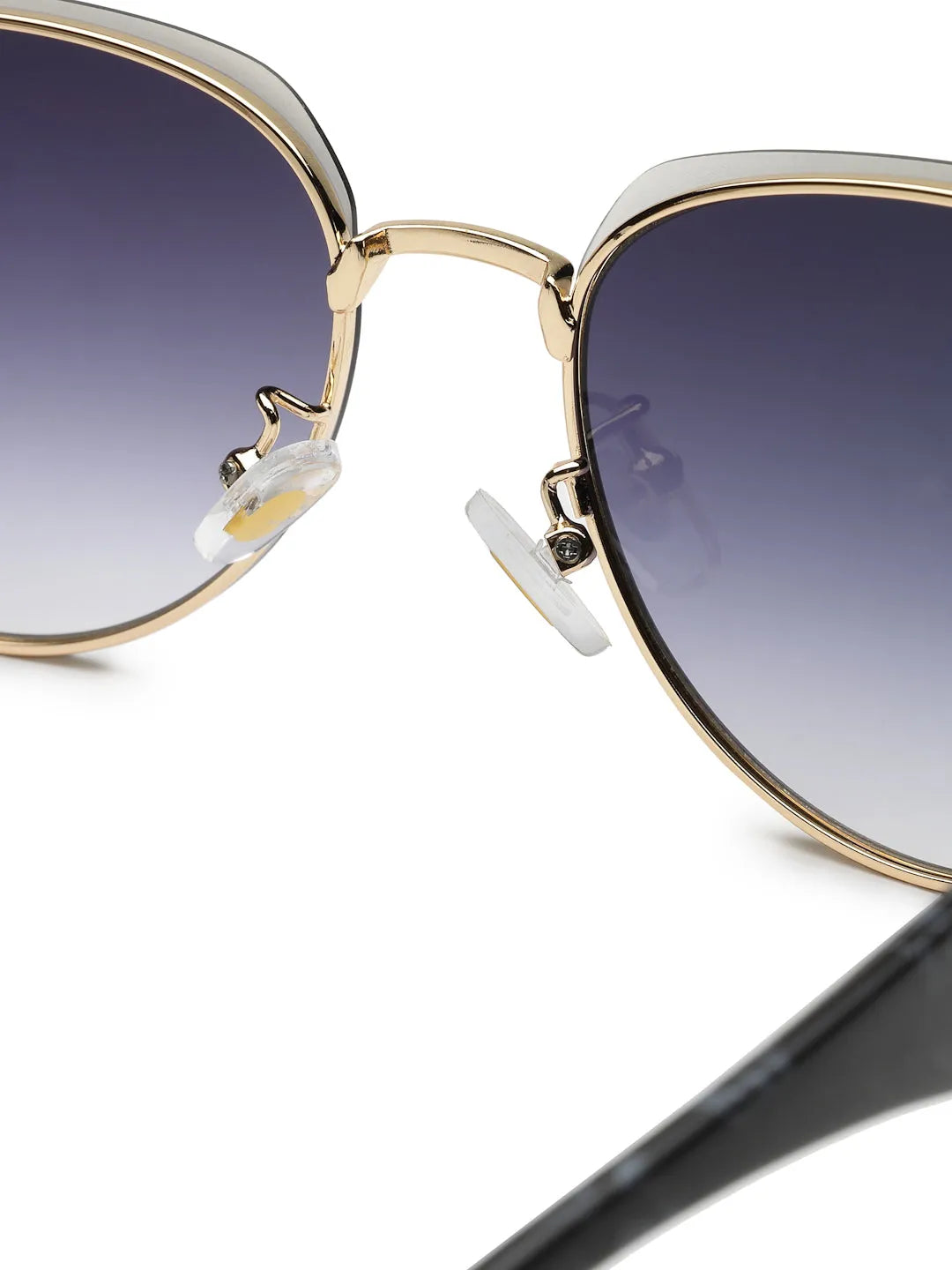 Eclipra | Gradient Grey Large Full Rim Oval Sunglasses for Women [UV-protected]