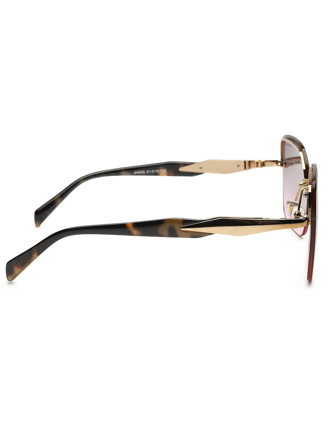 Parion | Gradient Brown & Pink Medium Full Rim Oversized Sunglasses for Women [UV-protected]