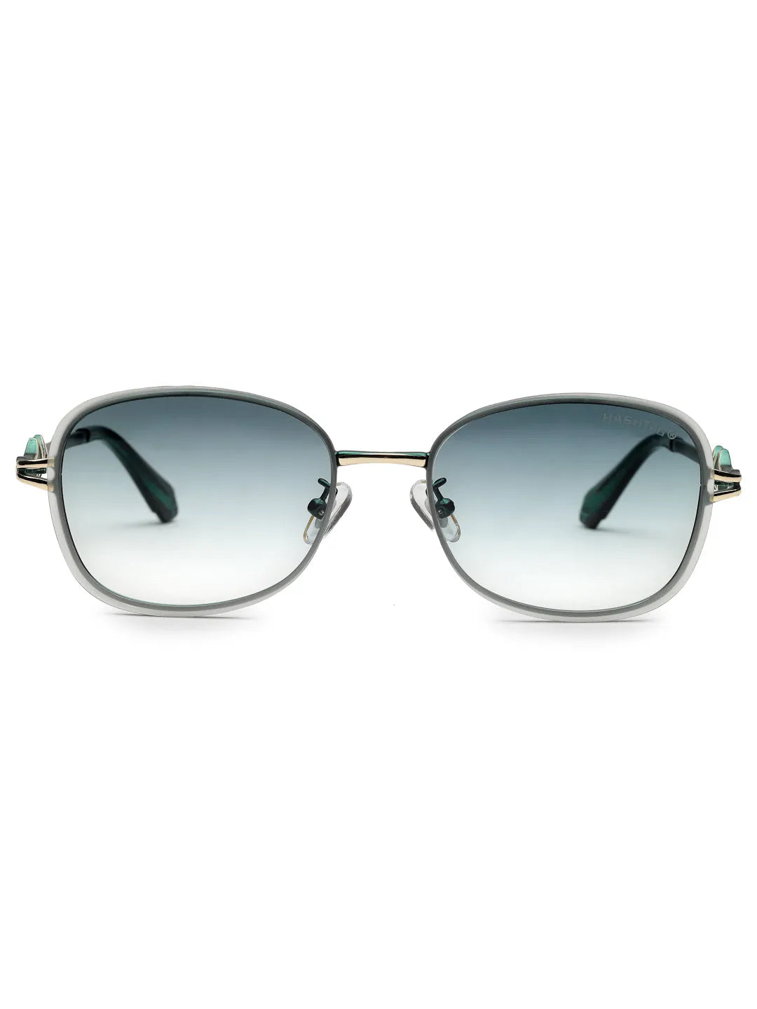 Crypta | Green Medium Full Rim Oval Sunglasses for Women [UV-protected]