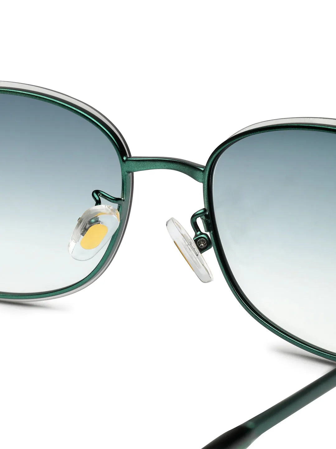 Crypta | Green Medium Full Rim Oval Sunglasses for Women [UV-protected]