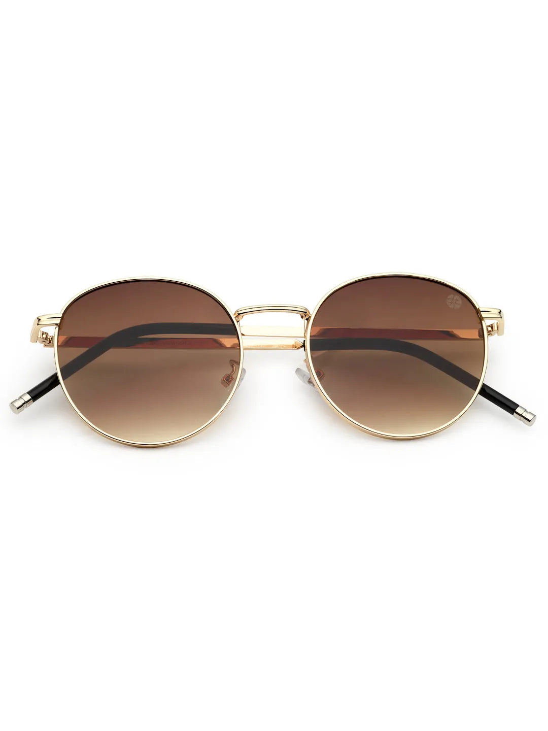 Solyra | Brown Medium Full Rim Oval Sunglasses for Men [UV-protected]