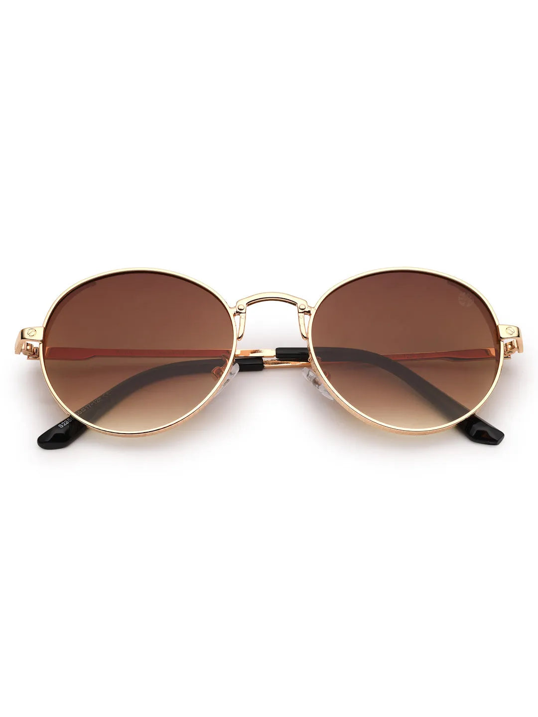Ignisia | Gradient Brown Medium Full Rim Oval Sunglasses for Men [UV-protected]