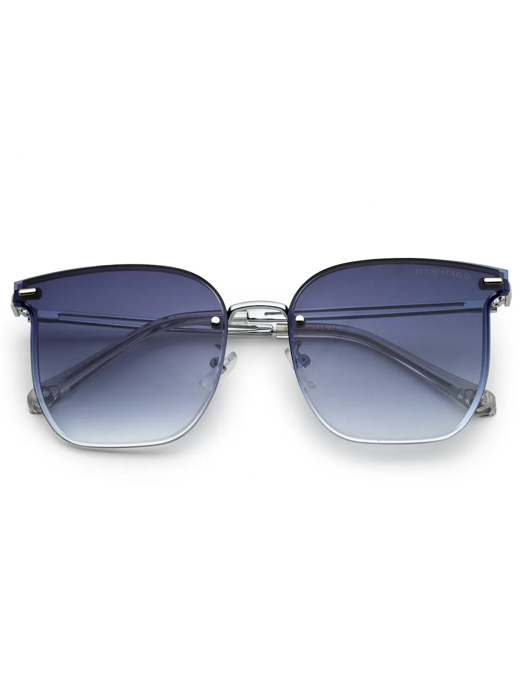 Arionis | Gradient Black Oversized Full Rim Wayfarer Sunglasses for Women [UV-protected]