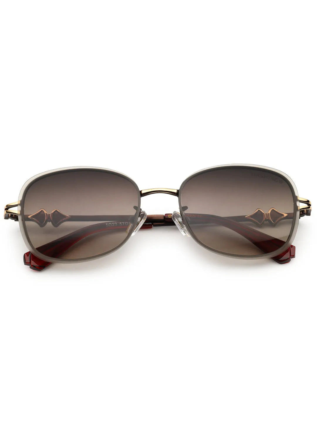 Crypta | Brown Medium Full Rim Oval Sunglasses for Women [UV-protected]
