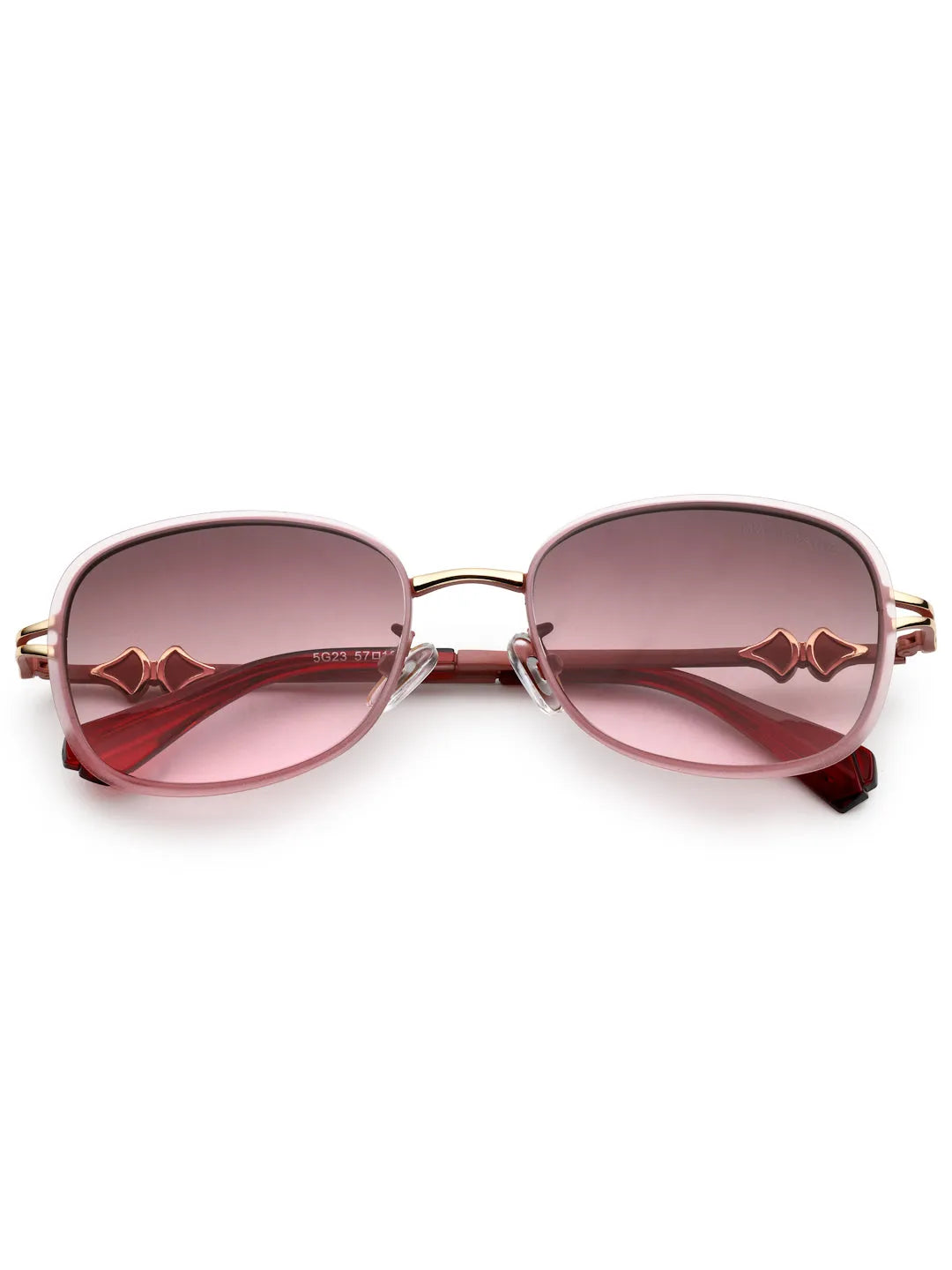 Crypta | Pink Medium Full Rim Oval Sunglasses for Women [UV-protected]