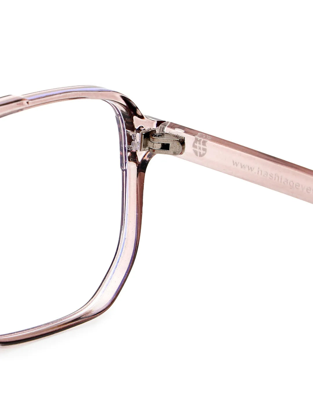 Lumnos | Brown Medium Full Rim Square Computer Glasses for Men & Women [Blue Block]