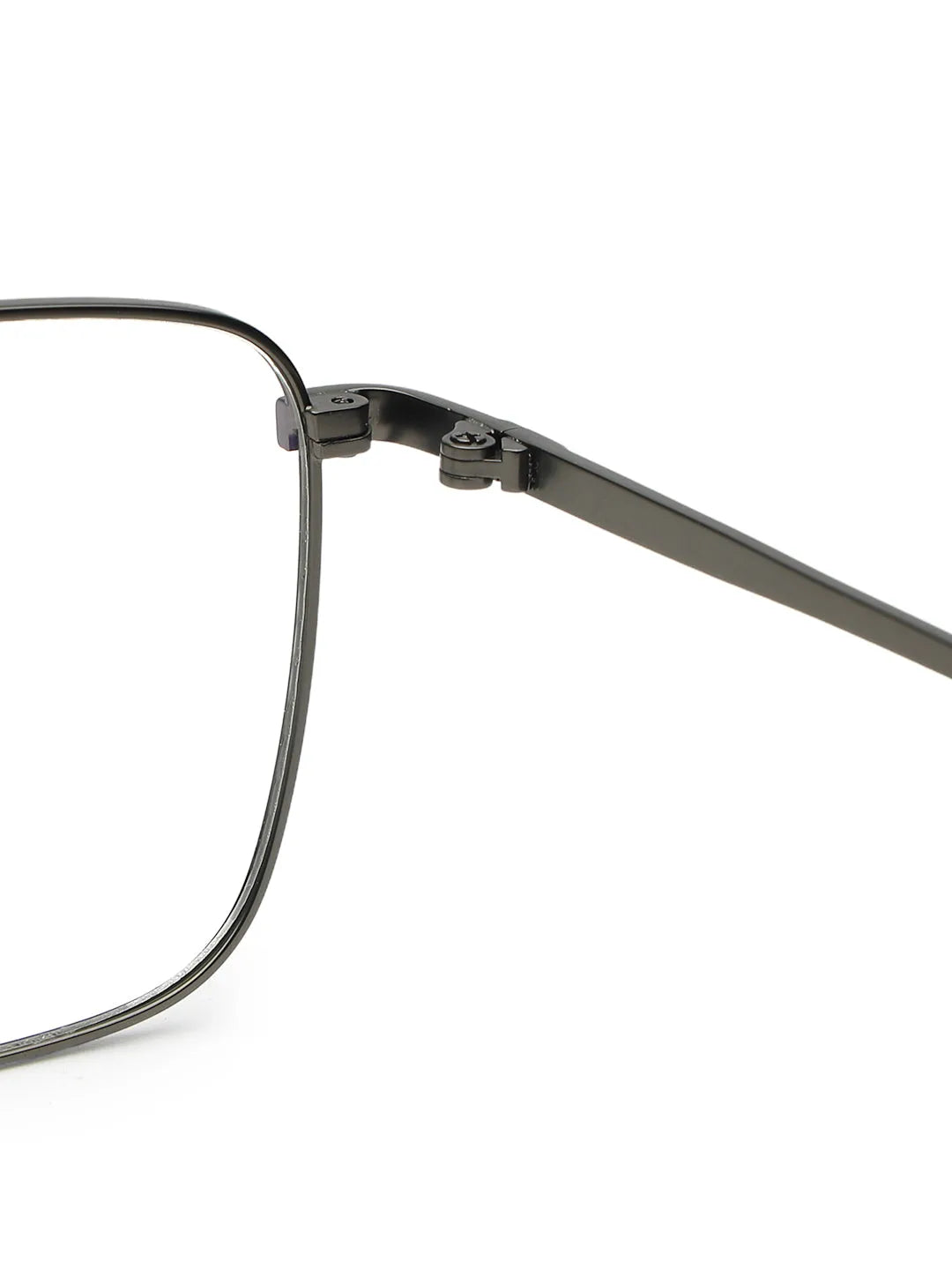 Neuron | Black & Grey Medium Full Rim RECTANGLE Computer Glasses for Men & Women [Blue Block]