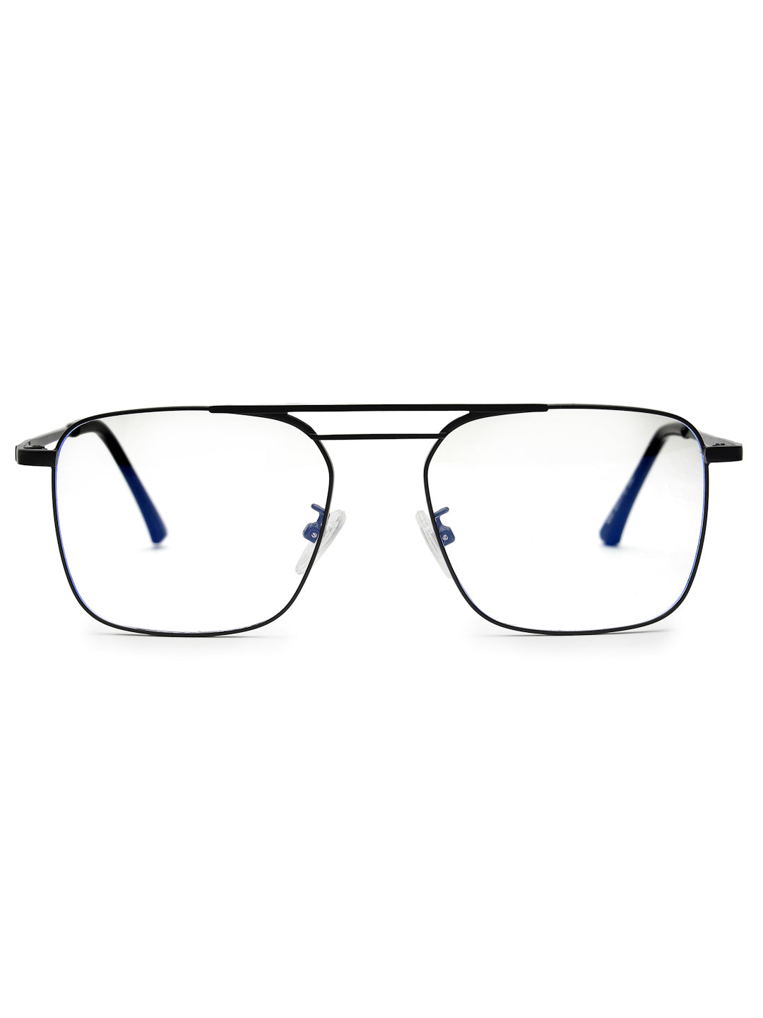 Neuron | Black Medium Full Rim RECTANGLE Computer Glasses for Men & Women [Blue Block]