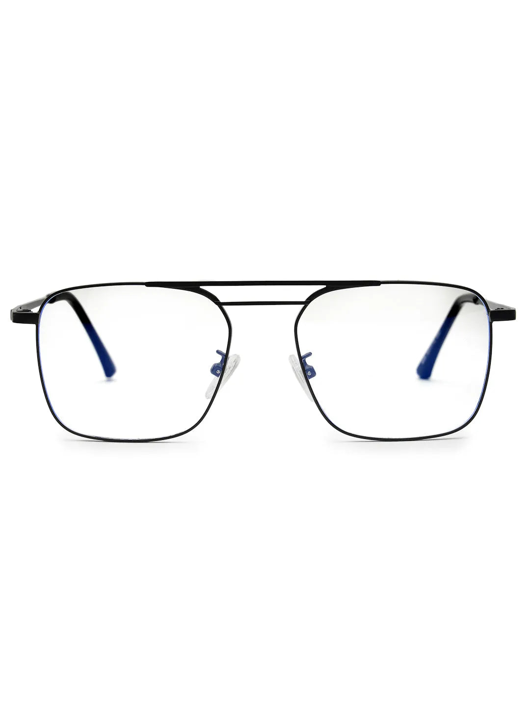 Neuron | Black Medium Full Rim RECTANGLE Computer Glasses for Men & Women [Blue Block]